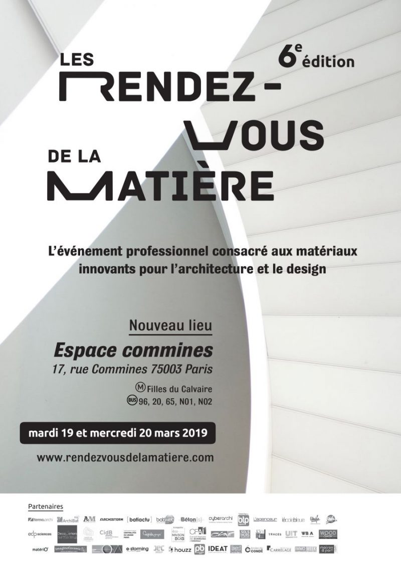 Breathe Architecture On This Year’s Rendez Vous de la Matiére 2019