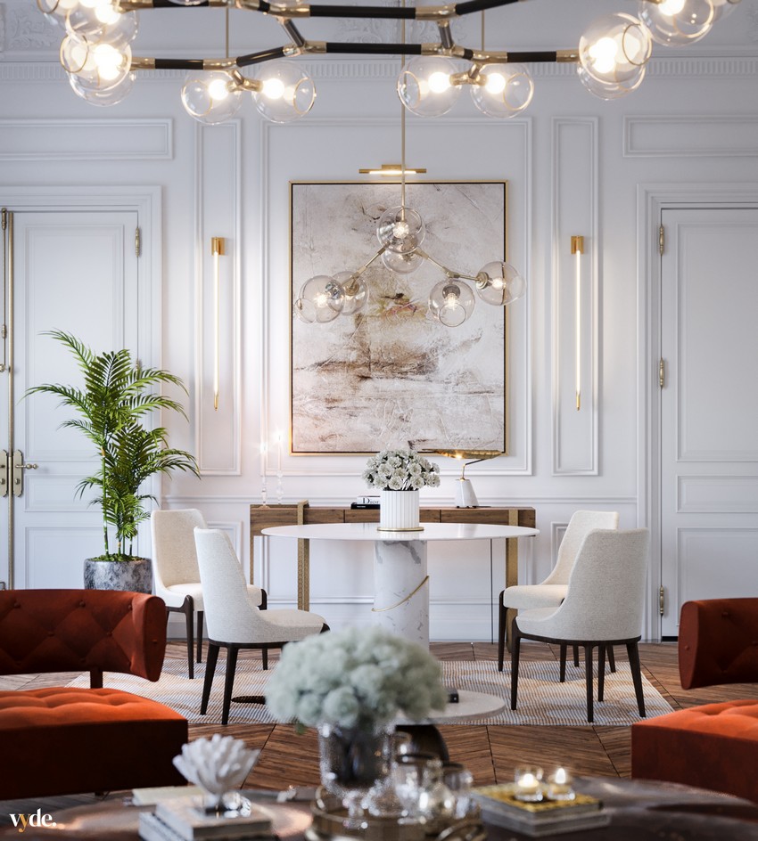 Lush Modern Classic Residence In Dubai