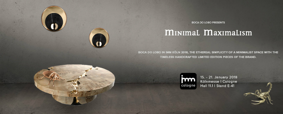 Admire Boca do Lobo’s Minimal Maximalism Approach for IMM Cologne 2018