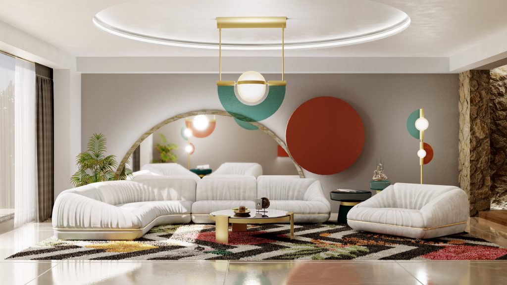 Lightning Living Room