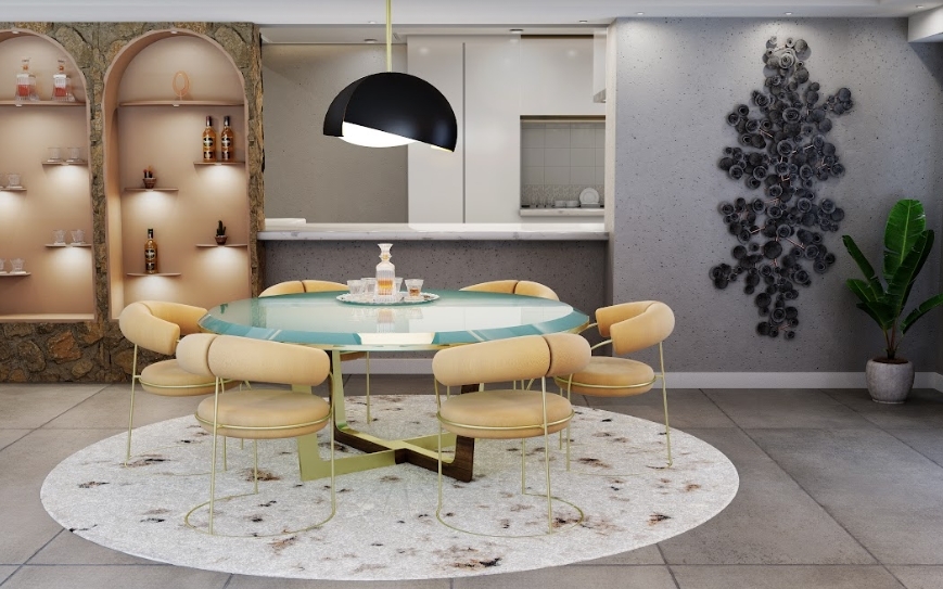 Dining Room Inspirations | Dainty With an Edge