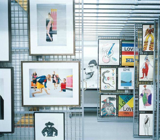 See the Interiors of Yves Saint Laurent's Former Shop in Paris