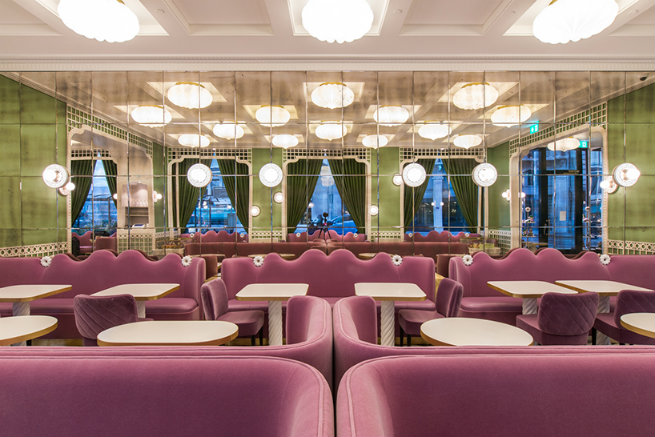 The Whimsical Interiors of a Geneva Hotel Designed by India Mahdavi