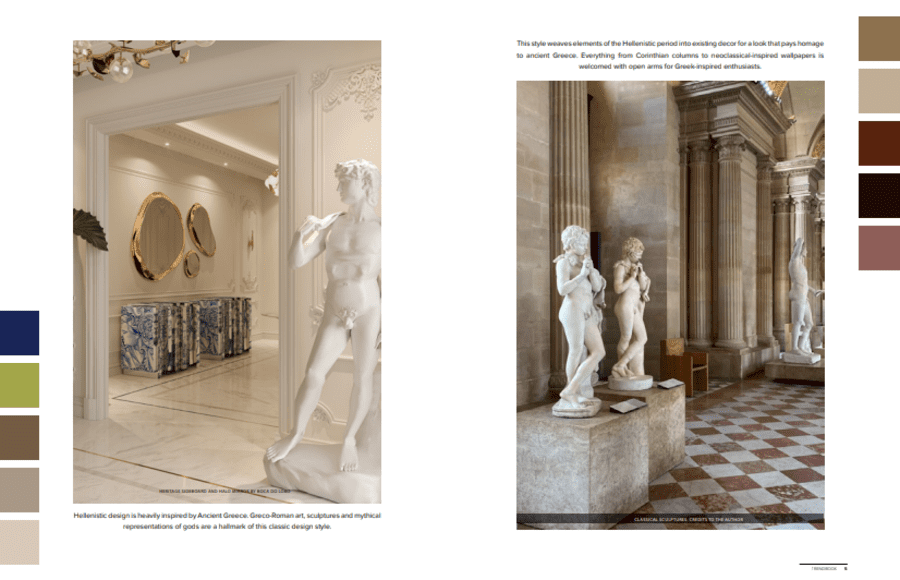 HELLENISTIC REVIVAL INTERIOR DESIGN TRENDS FOR 2024