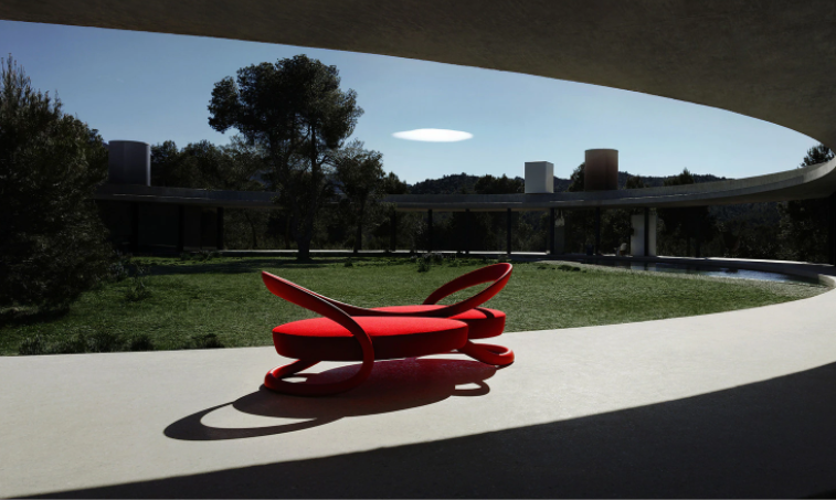 Louis vuitton Armchair Red